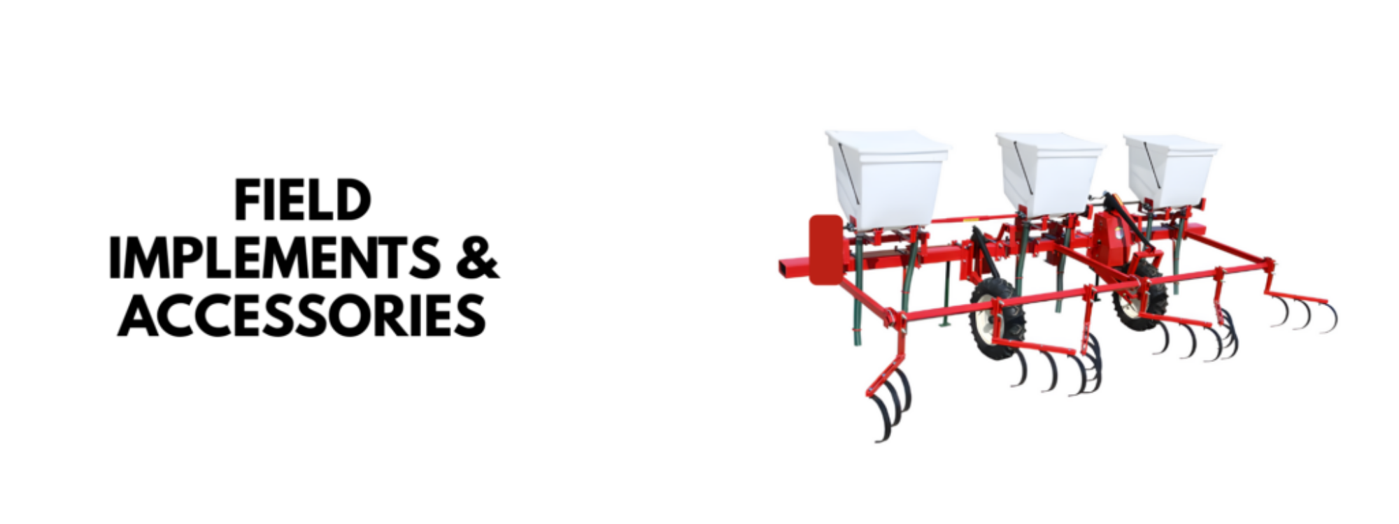 tractor mounted row crop cultivator for vegetable farming