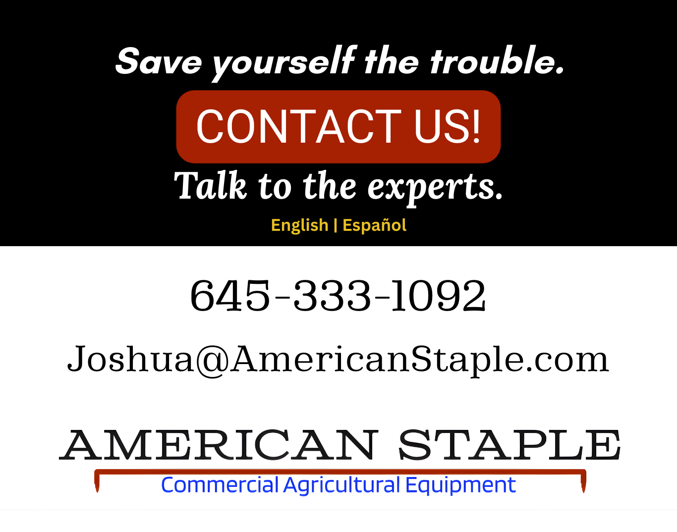 Contact page Transplanters